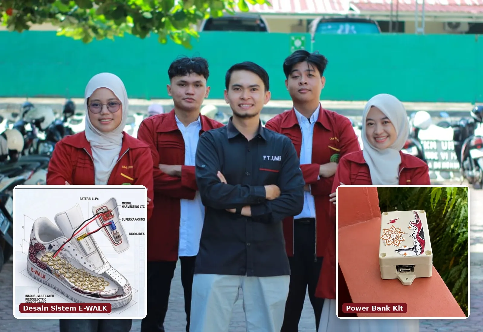 Mahasiswa Teknik Informatika UMB Ciptakan Sepatu Pintar Penghasil Energi